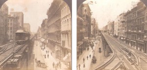 VAN BUREN STREET AND ELEVATED RAILROAD. CHICAGO, Principios del S.XX